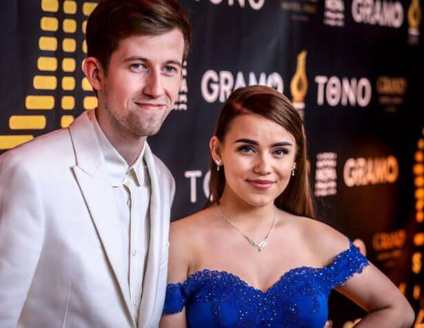 Hilde Omdal Walker’s son, Alan Walker with his girlfriend, Viivi Niemi.